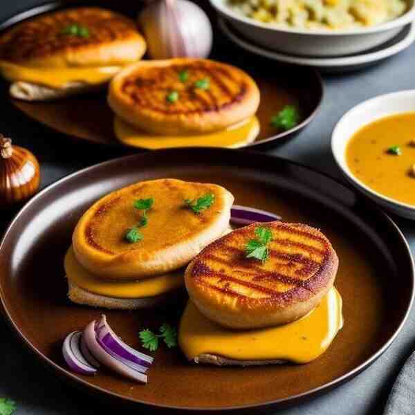 Отбивные с луком и горчицей
